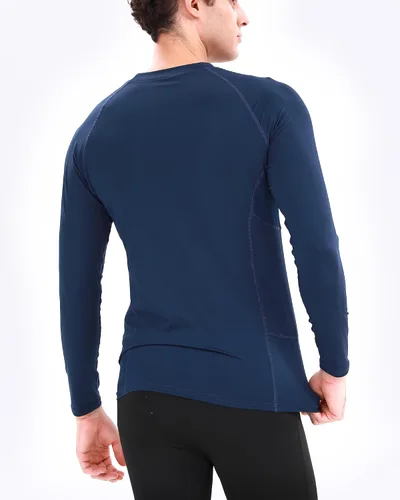 Vista 6 de BOOMCOOL 13 Pack Long Sleeve Compression Shirts for Men Workout Clothes Gym T Shirt for Rash Guard Sports Undershirt