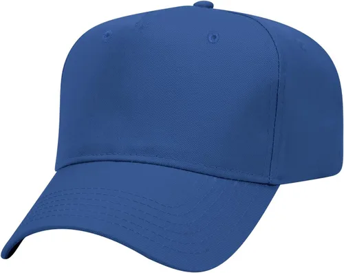 Vista 27 de OTTO Gorra de béisbol de perfil medio con 5 paneles OTTO 31-069 Negro y natural.