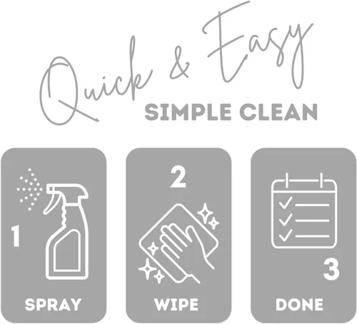 Vista 6 de Quick Shine Limpiador de pisos de madera dura, cuidado diario, 24 onzas, limpia naturalmente la suciedad y las marcas de rozaduras, disuelve