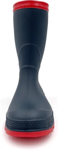 Vista 3 de Amoji Botas de lluvia para niños, fáciles de usar, para lluvia (bebéniño pequeñoniño grande)