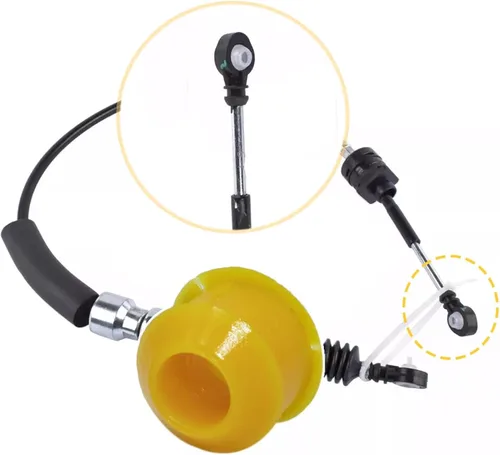 Vista 3 de 4 clips de retención de buje de palanca selector de palanca de cambios para Jeep Wrangler JK 2007-2018