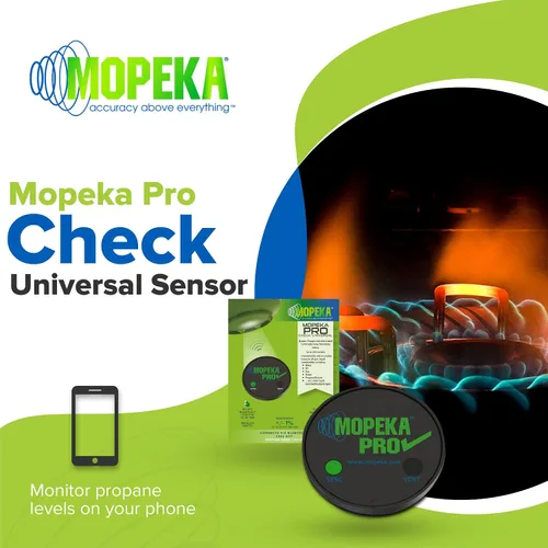 Vista 4 de Paquete Universal Mopeka Pro Check – Sensor Universal Pro Check y Tank Halo – Sensor Inalámbrico de Medidor de Tanque de Propano – Accesorios