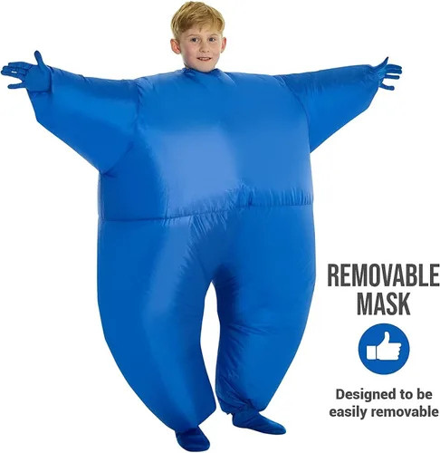 Vista 4 de Morph Inflatable Childrens MegaMorph Fat Suit Costumes - One