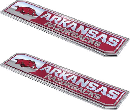 Vista 12 de FANMATS Emblema de camión NCAA Auto NCAA, paquete de 2