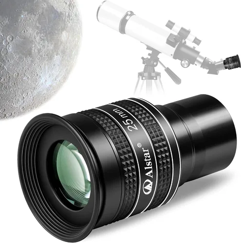 Vista 11 de Ocular telescopio Alstar 0.787 in, ocular planetario 58Degree lente gran