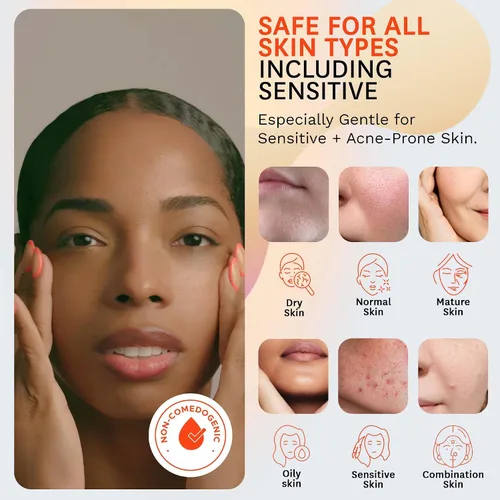 Vista 3 de Fig.1 Crema de noche Retinol Hidratante facial con retinol y escualano Crema de noche para mujeres con piel sensible Reducción de arrugas