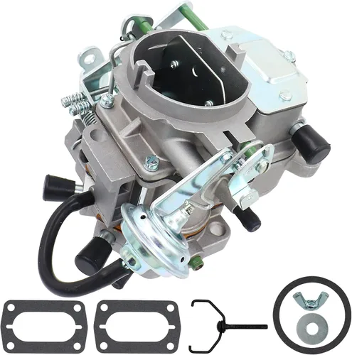 Vista 9 de NENKUTEN Carburador de 2 Barriles para Modelos de Dodge Truck Plymouth 273-318 4.5L 5.2L Motores V8 1966-1973 BBD Obturador Manual de 2BBL con Juntas