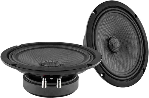 Vista 6 de DS18 PRO-CF8.4SL Altavoz de Graves-Medios de Cono de Fibra de Carbono Poco Profundo de 8" Resistente al Agua 275 Vatios Rms 4-Ohm - Excelente