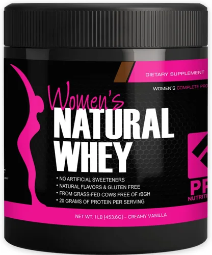 Vista 9 de PRO NUTRITION LABS Proteína de suero de leche en polvo para mujeres, apoya la masa muscular magra, baja en carbohidratos, sin gluten, alimentado