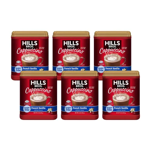 Vista 22 de Hills Bros. Café con Sabor (Cappuccino clásico, 14 onzas (paquete de 2))