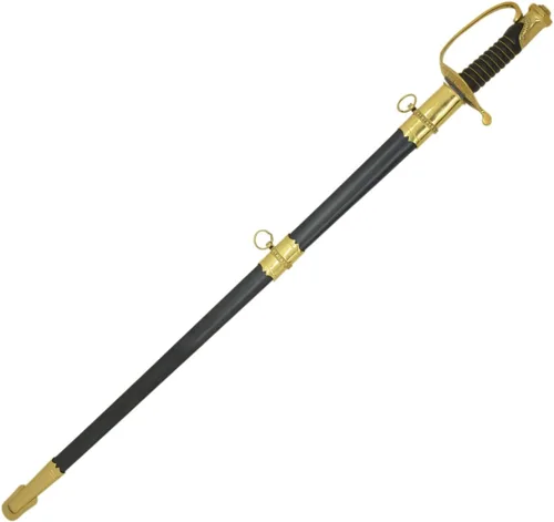 Vista 8 de Medieval Warrior Sable conmemorativo de caballería estadounidense con vaina