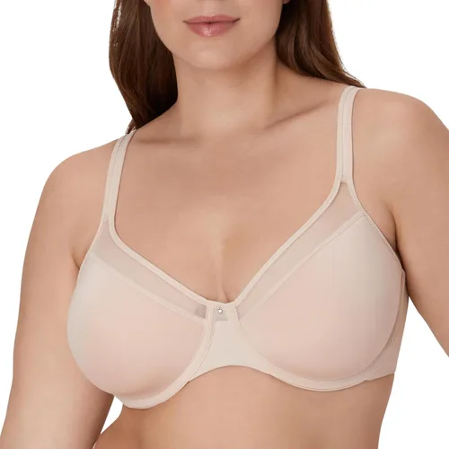 Vista 14 de Bali Women's Underwire T-Shirt Bra – Ultra-Light Smoothing Spacer Bra Negro
