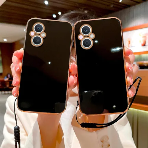 Vista 3 de Funda para teléfono N20, OnePlus Nord N20 5G para mujeres y niñas, galvanoplastia, bonita, de lujo, estética, moderna, bonita, completa, protección