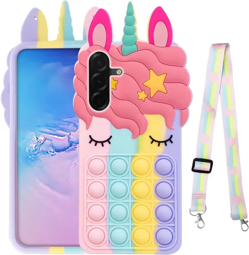 Vista 17 de Nancheng Rainbow - Funda para Samsung Galaxy A05 Galaxy A05-Rainbow