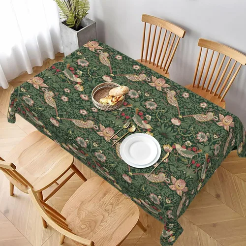 Vista 14 de Mantel azteca, diseño geométrico tribal, decoración rústica de nativos americanos, estilo suroeste, impermeable, lavable, para decoración de cocina