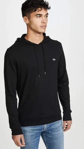 Vista 3 de Lacoste - Camiseta de manga larga de algodón con capucha para hombre