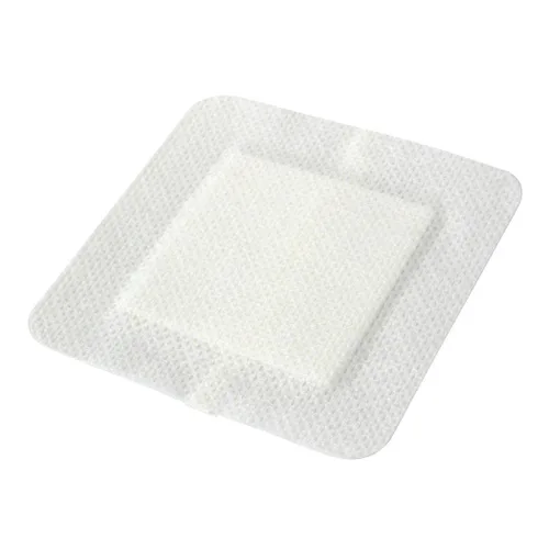 Vista 3 de Medline Gasa con bordes, 6" x 6" adhesivo isla herida apósito, estéril, 15