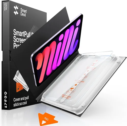 Vista 10 de SMARTDEVIL Protector de pantalla para iPad Air 5ª/4ª de 10.9 pulgadas (2022/2020), iPad Pro de 11 pulgadas (2022/2021/2020/2018) con marco de fácil