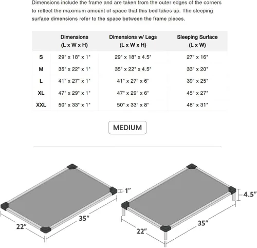 Vista 7 de K9 Ballistics - Cama para jaula de perro, a prueba de mordiscos, acolchada y blindada, prácticamente indestructible, patas incluidas