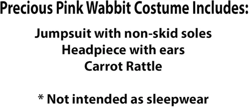 Vista 2 de Rubies Babys Precious Little Rabbit Costume