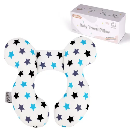 Vista 24 de Kakiblin - Almohada de cuello para bebé, almohada de apoyo para bebé mejorada, almohada para la cabeza del bebé, almohada de apoyo para el cuello