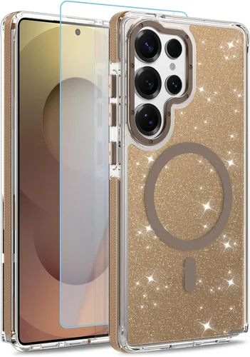 Vista 66 de Funda magnética para Google Pixel 10 Pro XL [compatible con Magsafe] [bonito diseño fluorescente de moda] a prueba de golpes, delgada, translúcida