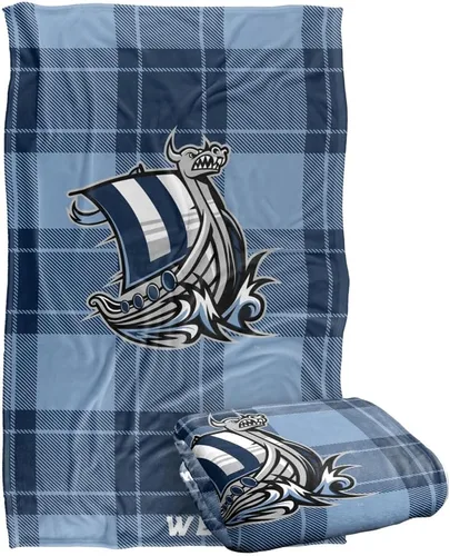 Vista 83 de LOGOVISION St John's University Campus Plaid Spirit Silky Touch Manta súper suave 36 x 58 pulgadas