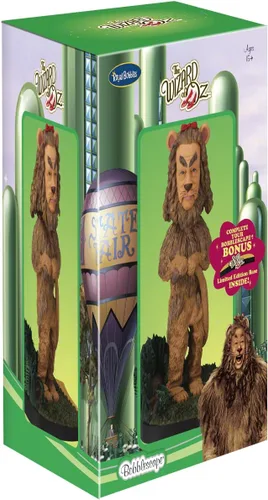 Vista 4 de Royal Bobbles La Cabeza Bobblehead de León Cobarde del Mago de Oz Figura Coleccionable Bobblescape