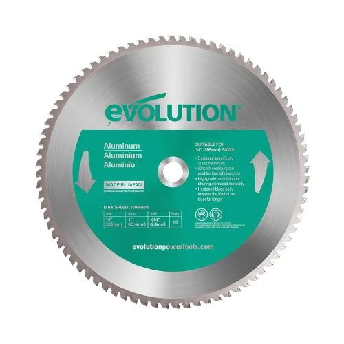 Vista 7 de Evolution Power Tools 5-3/8BLADEST Hoja de sierra de corte de acero, 5-3/8 pulgadas x 30 dientes