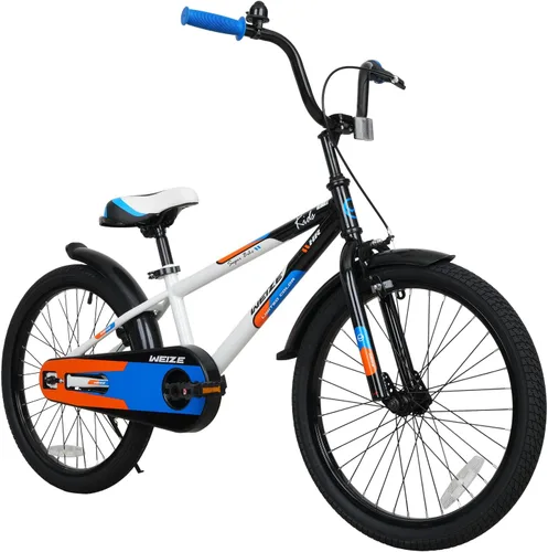 Vista 10 de WEIZE Kids Bike, 16 20 Inch Children Bicycle for Boys & Girls Ages 4-12 Years Old, Rider Height 41-62 Inch, Adjustable Seat & Handlebars, Coaster