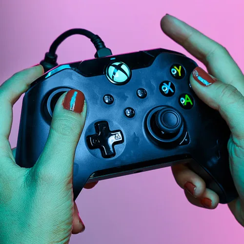 Vista 7 de PDP Wired Controller for Xbox Series XS Xbox One Windows 1011 - Midnight Blue