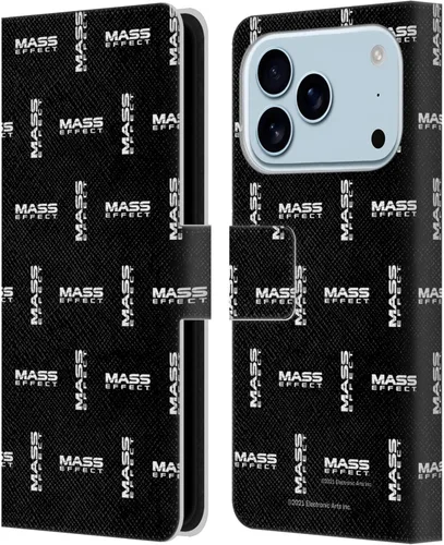 Vista 74 de Head Case Designs Funda de piel con licencia oficial de EA Bioware Mass Effect Cerberus Logo Graphics tipo cartera compatible con Apple iPhone 11