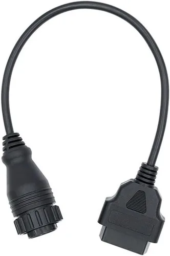 Vista 4 de Cable adaptador OBDII de 14 pines a 16 pines para Mercedes Benz Sprinter OBD2 macho a hembra Conenctor Cable para leer información de diagnóstico