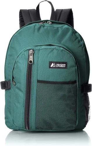 Vista 10 de Everest Mochila con bolsillo frontal de malla, marino, Mochila con bolsillo frontal de malla
