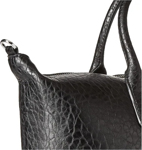 Vista 4 de DKNY Abby Th - Bolso de mano, negroplateado, NegroPlata