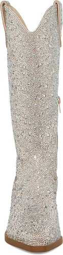 Vista 7 de Betsey Johnson Botas Dalas Western para mujer, Rhinestone