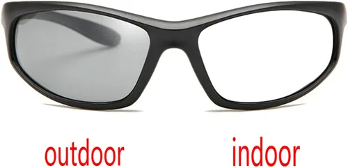 Vista 3 de Gafas de lectura bifocales fotocromáticas de transición al aire libre para hombres y mujeres deportes presbicia gafas de conducción gafas de sol