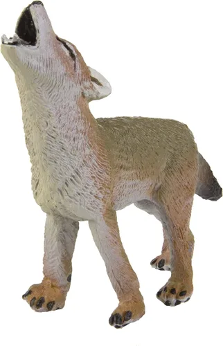 Vista 4 de Safari Ltd. Coyote - Figura de modelo realista de 2.5 pulgadas, juguete educativo para niños, niñas y niños a partir de 1 año