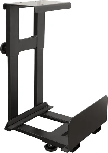 Vista 5 de Stand Up Desk Store Soporte de torre de computadora de escritorio ajustable para CPU debajo del escritorio