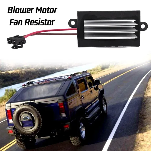 Vista 3 de Resistencia del motor del soplador para ventilador de calentador Hummer H2 2003-2007 Reemplazar el número 3GSH-19E624-CA, 4GSH-19E624-AA