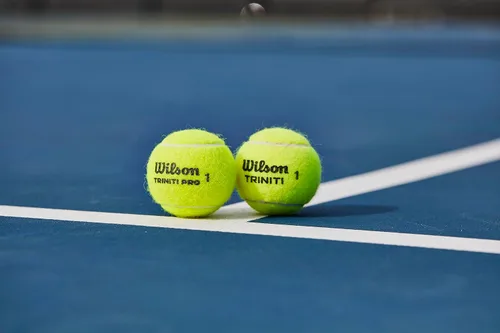 Vista 5 de WILSON Triniti Pro - Pelotas de tenis (3 bolas), color amarillo