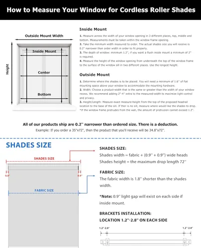 Vista 6 de LazBlinds - Persianas enrollables sin herramientas, sin taladro, sin cuerdas, para ventanas, protección UV, aislamiento térmico, filtro de luz