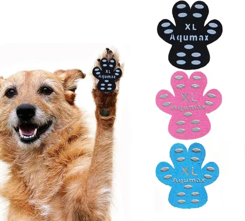 Vista 8 de Almohadillas Antideslizantes de Agarre para Patas de Perro, Almohadillas de Tracción, Calcomanías para Patas de Perro con Almohadilla Autoadhesiva