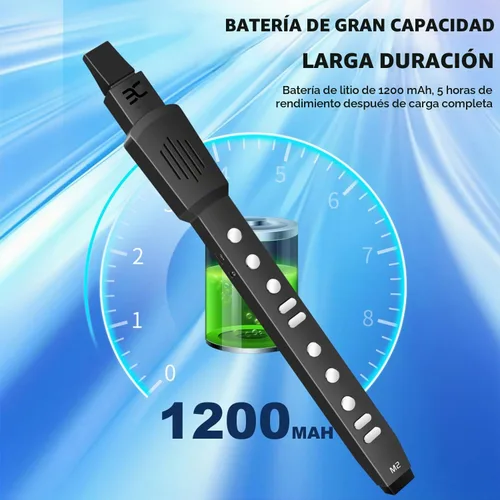 Vista 2 de EX Instrumento de viento digital eléctrico, saxofón eléctrico, con 12 tonos, 3 modos de digitación, rango de 3 octavas, vibrato automático y Negro