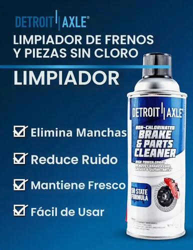 Vista 3 de Detroit Axle - Botella limpiadora de piezas de freno sin cloro
