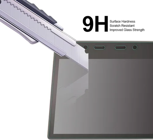 Vista 4 de Supershieldz Protector de pantalla de vidrio templado diseñado para Kindle Oasis (10ª y 9ª generación, versiones 2019 y 2017), antiarañazos, sin