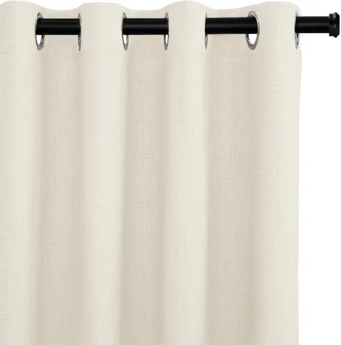 Vista 13 de Cortinas 100% Blackout Shield para puerta corrediza, cortinas extra anchas de 108 pulgadas de largo, cortinas con ojales para puerta de patio, 50