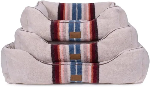 Vista 12 de Pendleton Harding Tonal Berber Kuddler - Cama para perro en gris, M