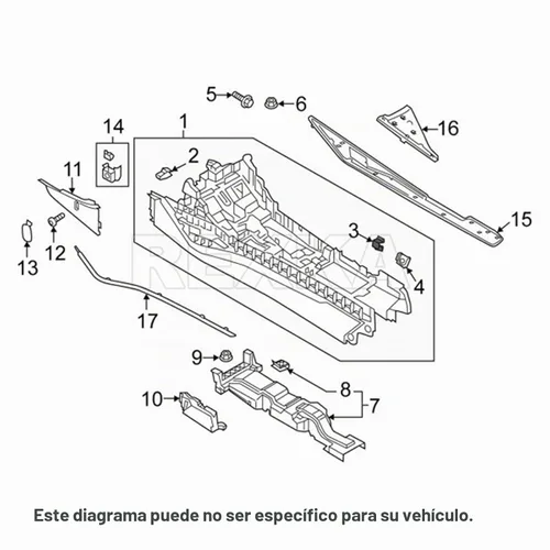 Vista 8 de Rexka Clip de resorte para panel de ajuste metálico, 30 unidades, 0.630 in, compatible con VW Audi 4A0-867-276A 30Pcs