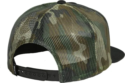 Vista 2 de RVCA Gorra de camionero ajustable Snapback para hombre